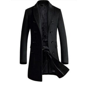 Double Breasted Wool Coat "New"